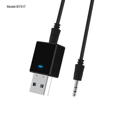 

Bluetooth 5.0 Dongle AUX RCA USB 3.5mm Jack Audio Wireless Adapter For TV PC Car Kit VIKEFON Receiver Transmitter