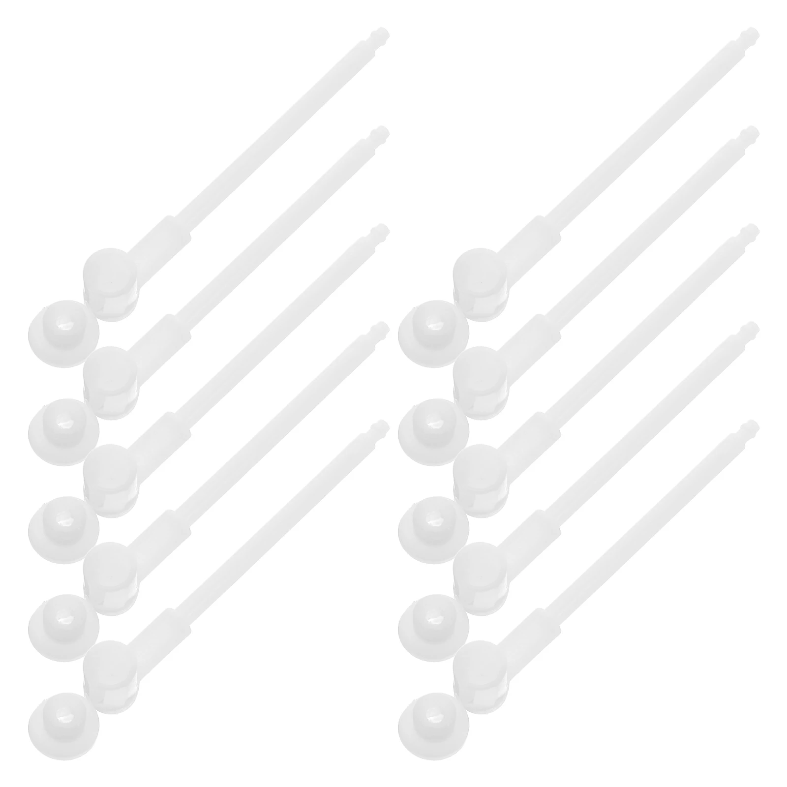 

100pcs Accessories Sturdy Plastic Windmill DIY Pinwheel Rods for Outdoor Garden Decoration Windmill Parts Pinwheel Replacement