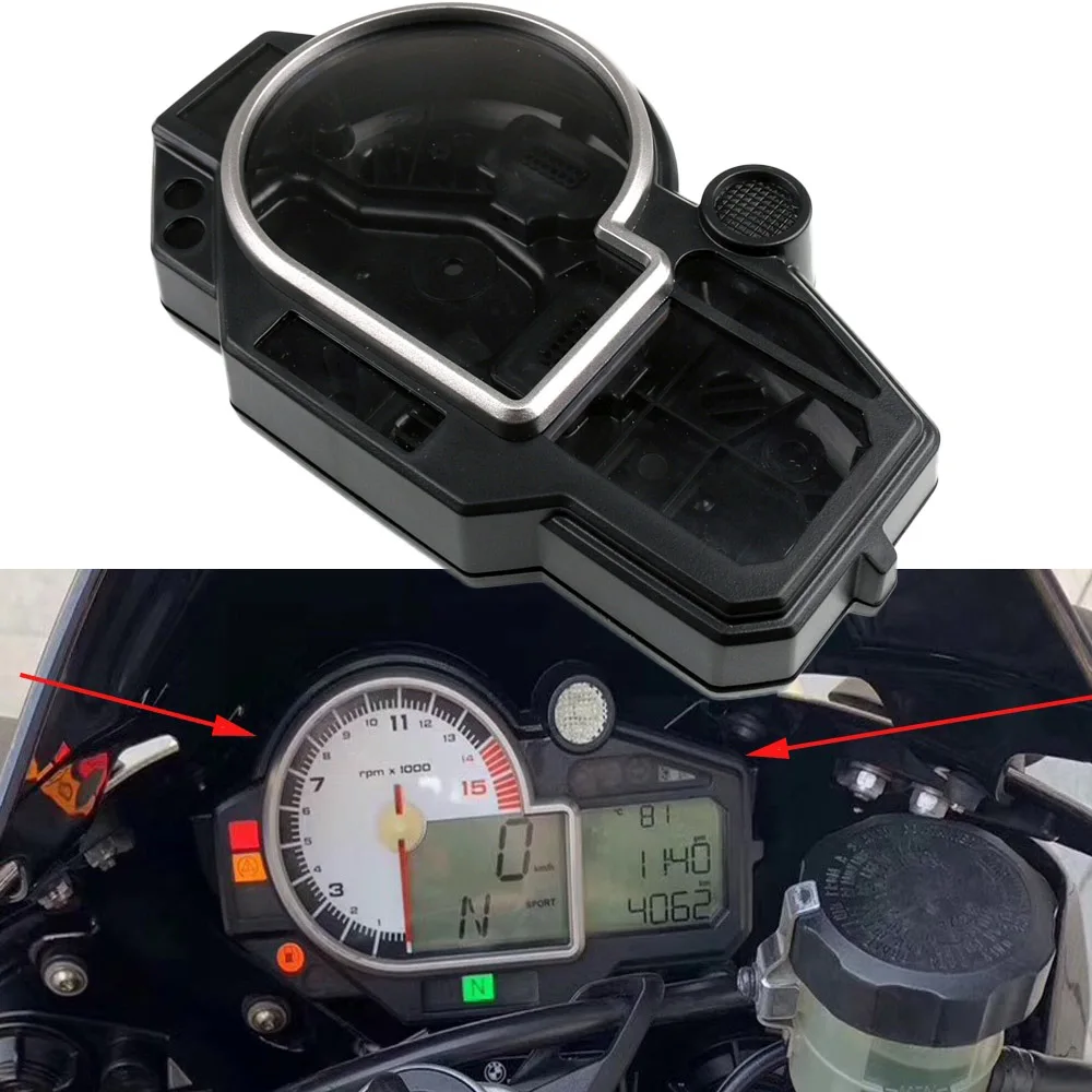 

Speedometer Odometer Instrument Housing Case Tachometer Gauge Cover For S1000RR S1000 RR 2009 2010 2011 2012 2013 2014