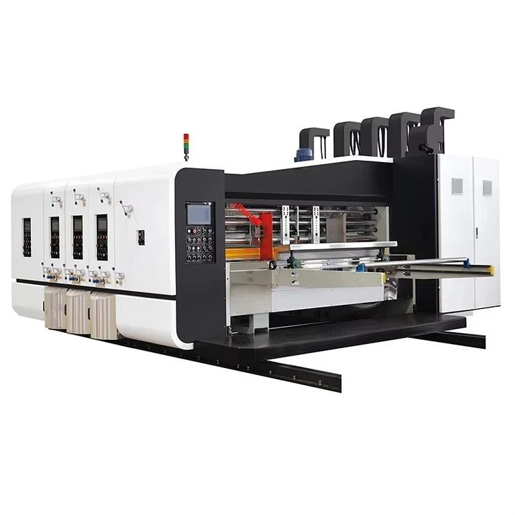 High Speed Corrugated Paperboard Multi Colors Corrugated Carton Packaging Box Printing Machine