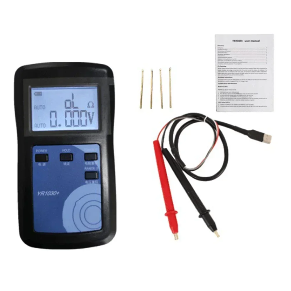 

1pc YR1030+ Battery Internal Resistance Test Meter Precision Battery Voltage Tester LCR Meters Impedance Analyzers Test Meters