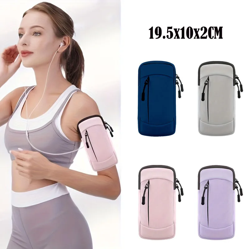 

Running Armband Bag Phone Case Universal Sports Armband Arm Pouch Phone Holder Mobile Waterproof Wrist Band Phone Arm Bag