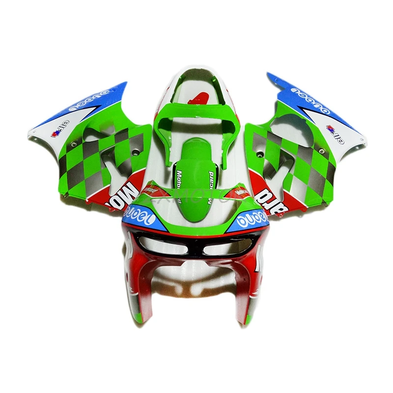 

Красивые зеленые, синие, красные обтекатели для Kawasaki Ninja ZX6R 1998 1999, решетчатые обтекатели ninja ZX6R 98 99, рама кузова мотоцикла XC92