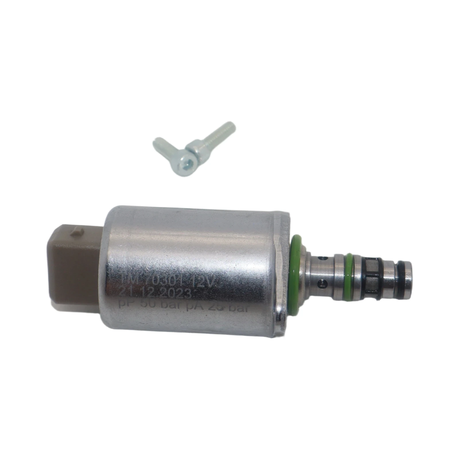 

12V Proportional Solenoid Valve TM70301 Compatible for Excavator Construction Machinery Parts