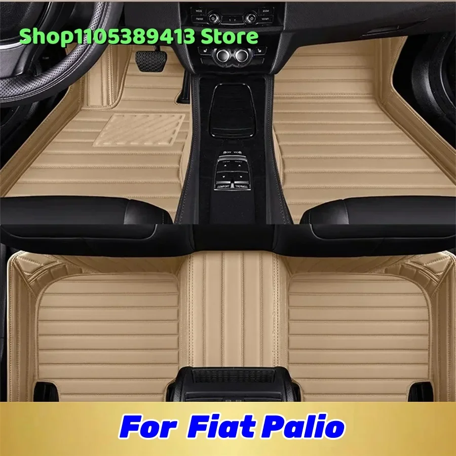 

Индивидуальные автомобильные коврики из искусственной кожи для Fiat Palio 2006, 2005, 2004, 2003 годов выпуска, аксессуары для автомобиля, коврики, автоковры