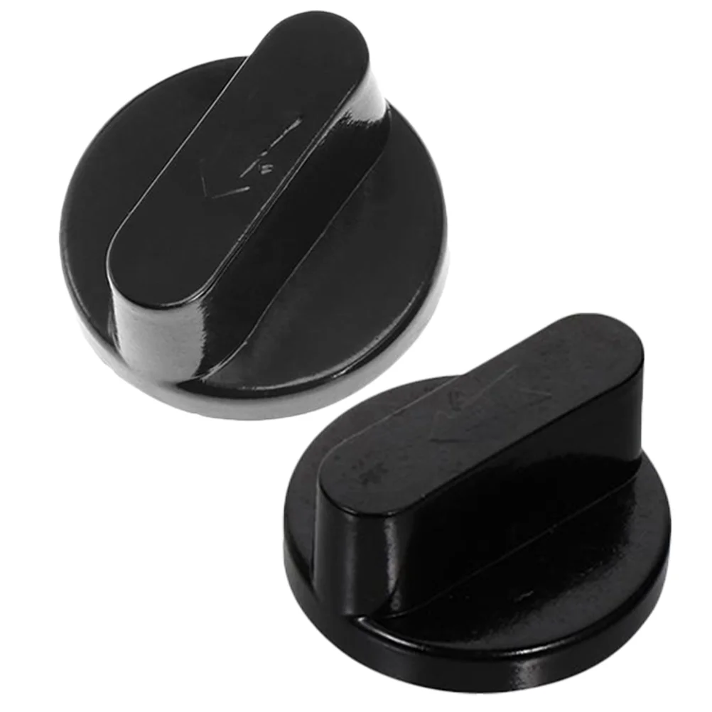 2 Pcs Stove Switch Knob Range Control Universal Shift Gas Knobs Replacements Kitchen Ordinary Button