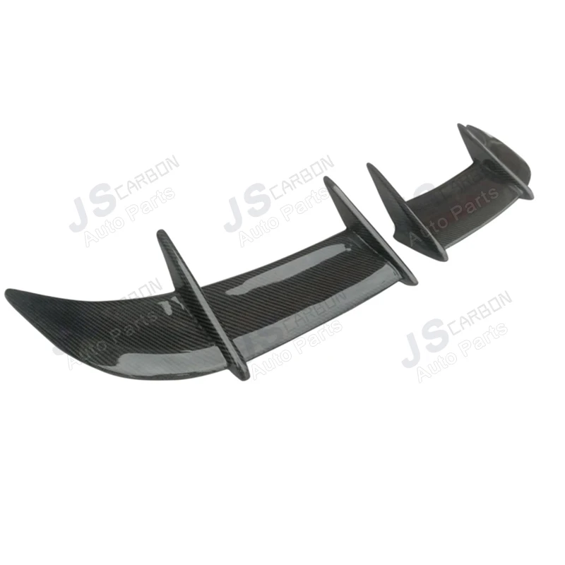 For Volkswagen VW Golf 6 VII MK 6 GTI R Carbon Fiber Spoiler Tail fins Rear Trunk Guide Wing Rear Wing Custer Style Body Kit