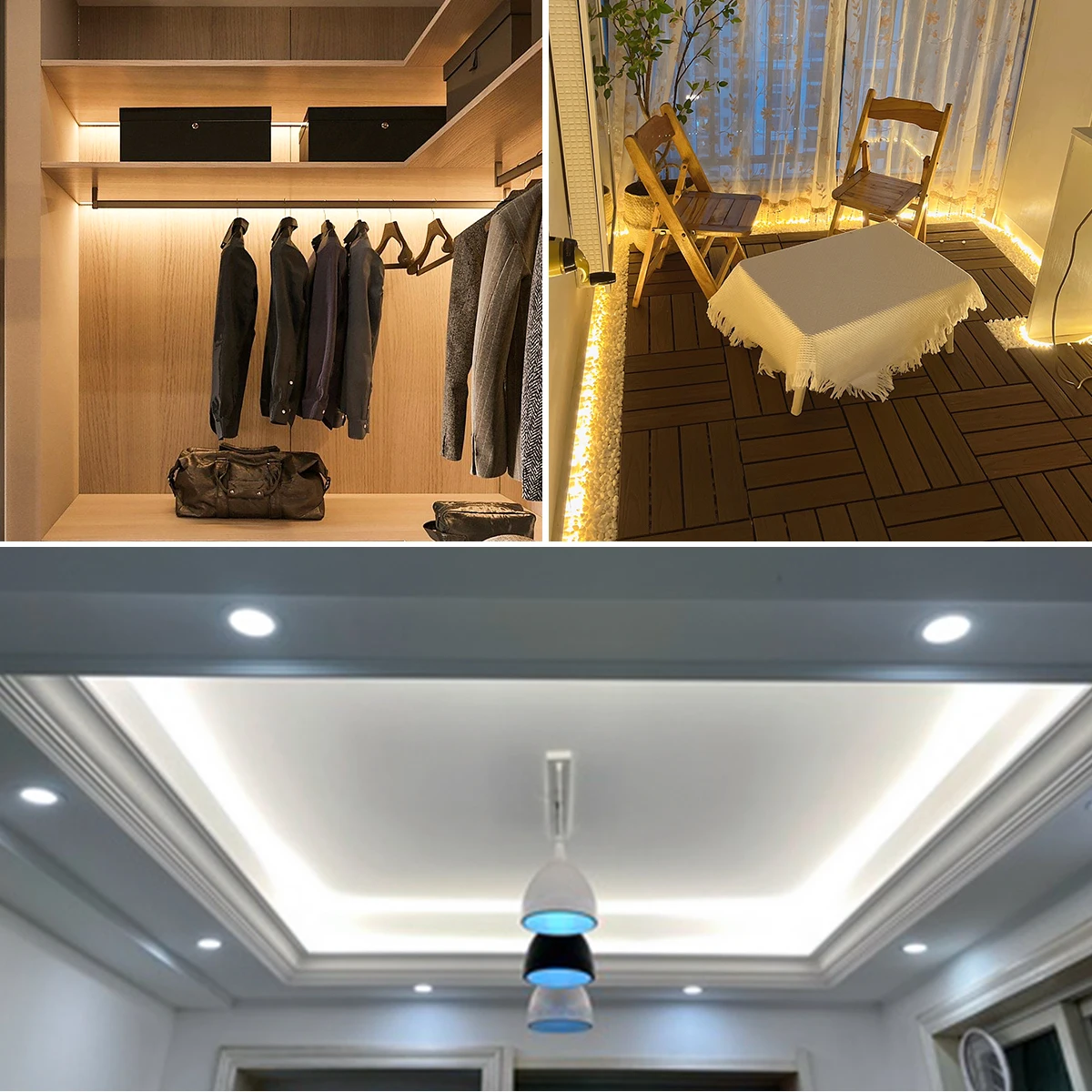 5M 10M Soft COB LED Neon Rope Lights DC24V Touch Dimmable Swtich LED Under Cabinet Light 320LEDs/M Waterproof LED Strip Light