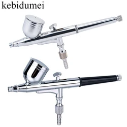 0.3mm Dual Action Airbrush Spray Gun Airless Air Gravity Model Feed Spray Gun For Body Painting and Model Painting Nail Tool