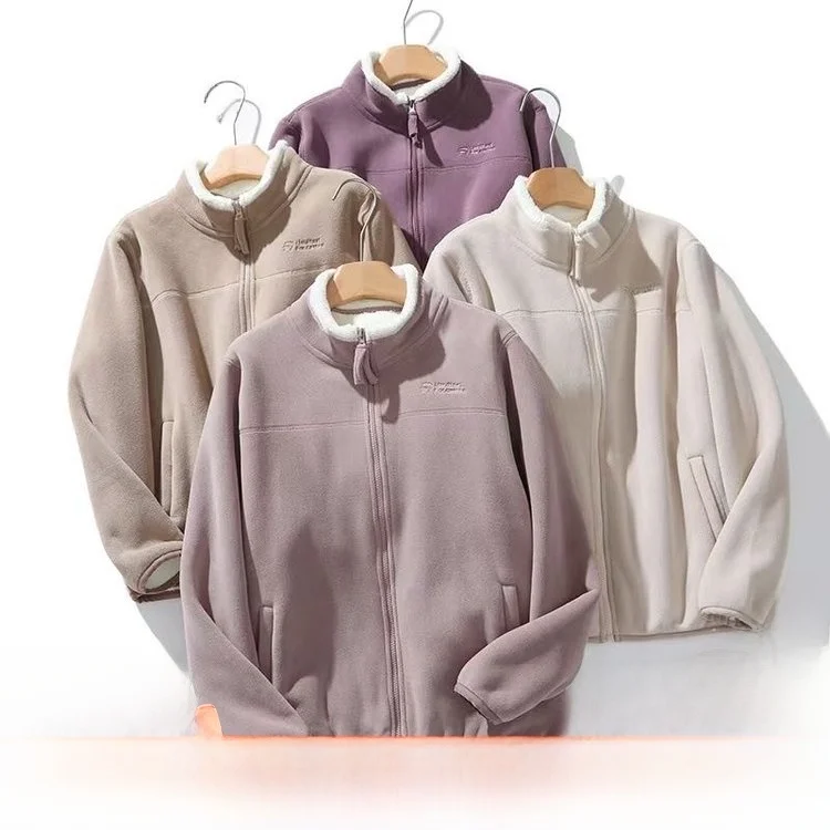 

Thiened Fce Jaet мужское уличное ветрозащитное длинное пальто на молнии с воротником-стойкой на осень-зиму, повседневное пальто