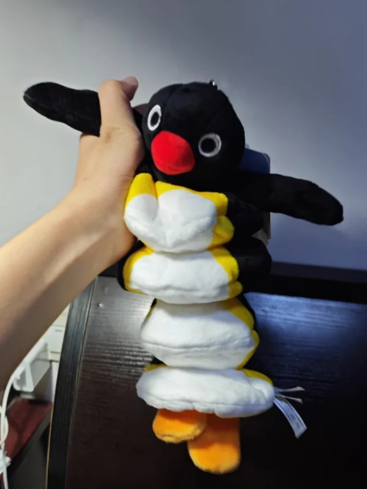 ピングー ペンダント人形素敵なペンギンぬいぐるみキーホルダーかわいいペンギンクリエイティブ動物人形キーホルダー絶妙なバックパック装飾ギフト