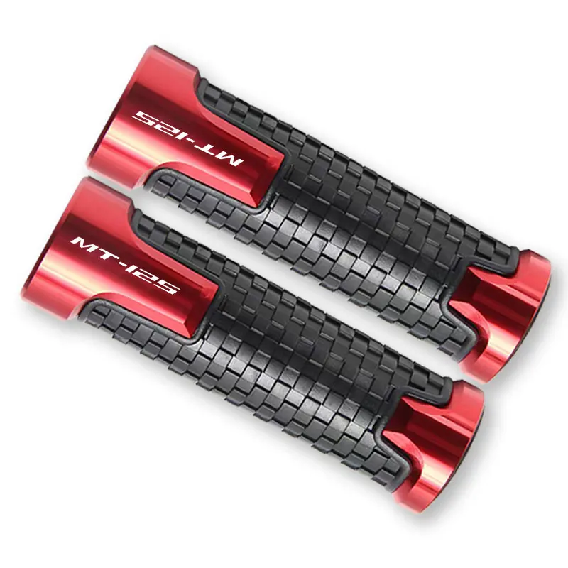 Para Yamaha MT-125/MT125 2014-2018 2015 2016 2017 MT 125 Motocicleta 7/8 "22mm Alumínio Anti-Slip Handle Bar Punhos de Mão