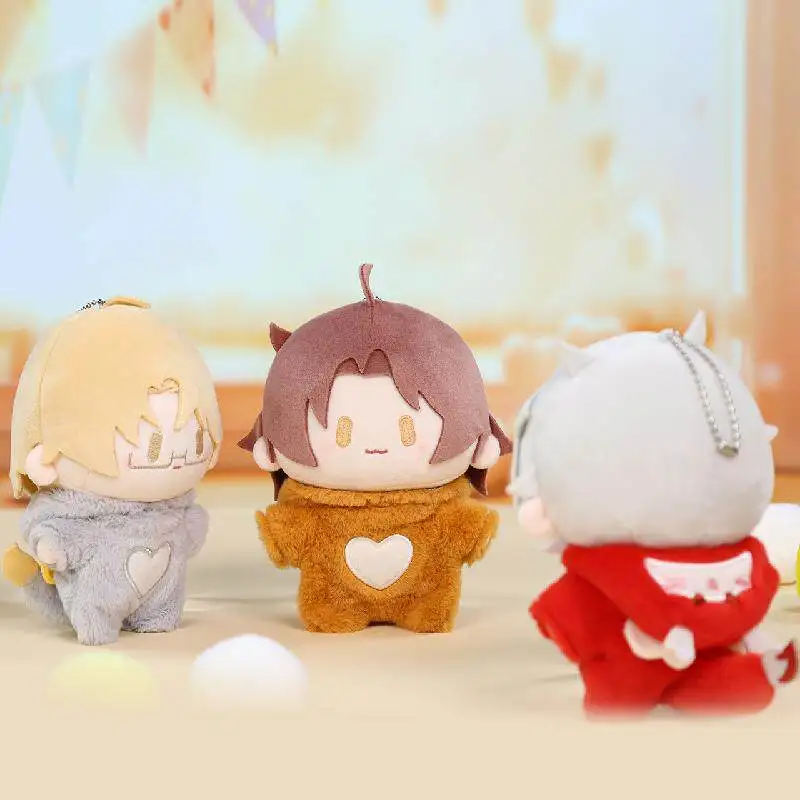 15cm Bilibili FM Manta Cuter Stuffed Doll Pendant Anime Figures Mini Dolls Baiwen Jiang Luo Xu xiangan Fan's Collection Gift
