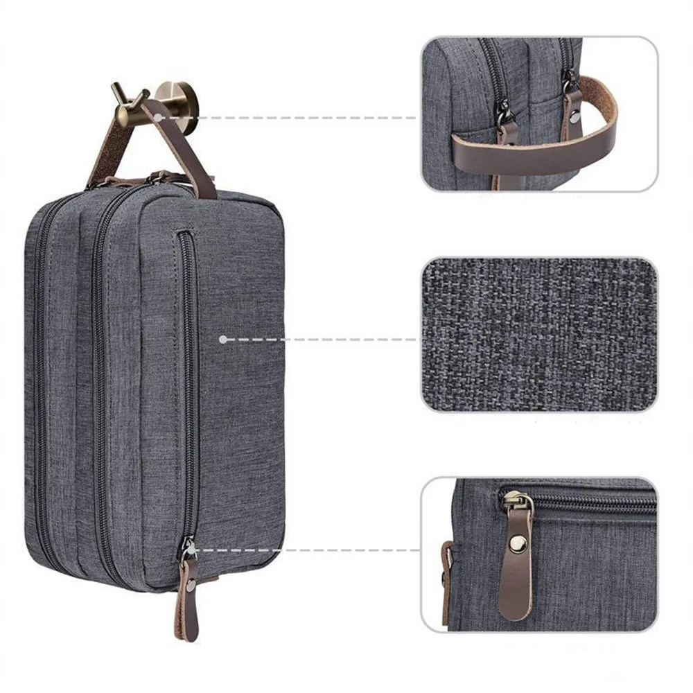 

Travel Mens Toiletry Bag Women Cosmetic Necessaire Case Makeup Bag Wash Pouch Handbag