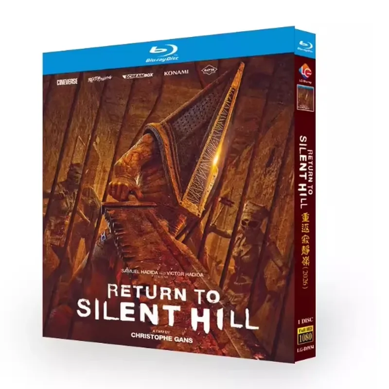 Disco Blu-ray BD de Alta Definición del Película 'Retorno a Silent Hill 2026' con Subtítulos en Chino