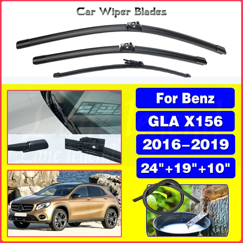 For Mercedes Benz GLA X156 Front Wiper Blades Windscreen Car Accessories GLA180 GLA200 GLA220 GLA250 GLA45 200 220 250 200d 220d