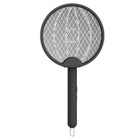LITE-Electric Fly Swatter Two-In-One Fly Swatter Foldable Electric Mosquito Swatter Electric Mosquito Swatter