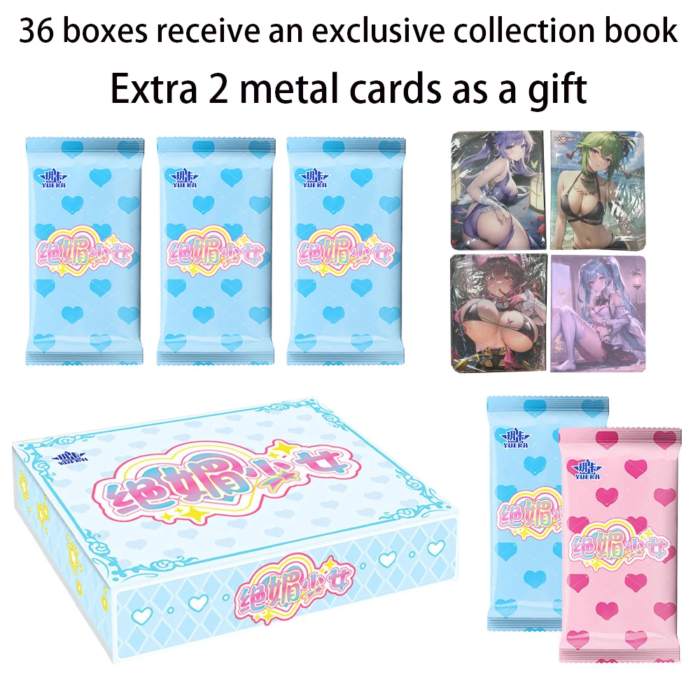 wholesale New Splendid Maiden Collection Card Goddess Story Waifu Card Girl Party TCG Booster Box Doujin Toys and Hobby Gifts