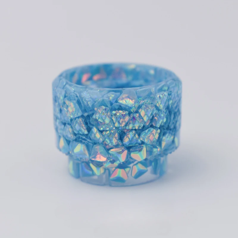 Glaring Hi75 Keyboard Knob Resin Diamonds Pressable Custom Artisan Volume Point Keycaps for Mechanical Keyboard Accessories