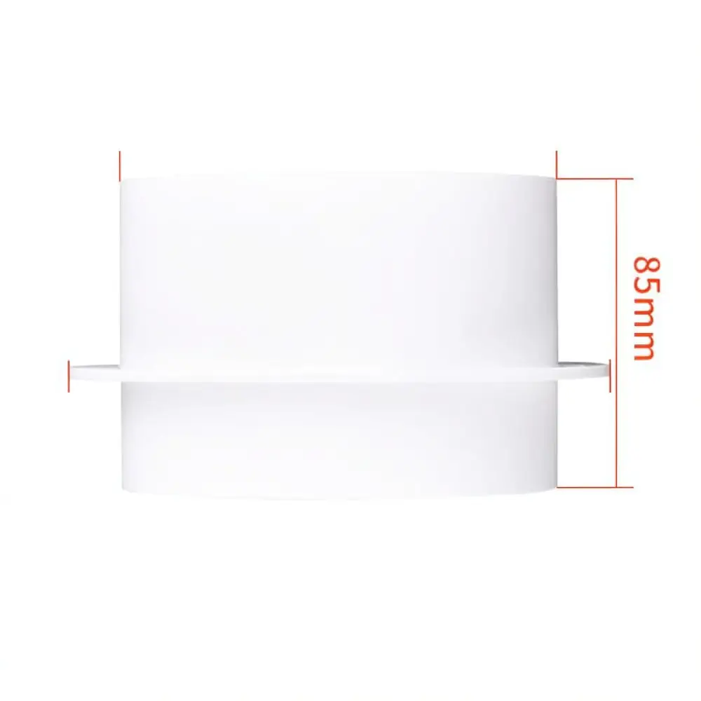 Circular Duct Ventilation Check Valve ABS Plastic Anti Backdraft Flap Bathroom Fan Kitchen Hood Airflow Blocker System