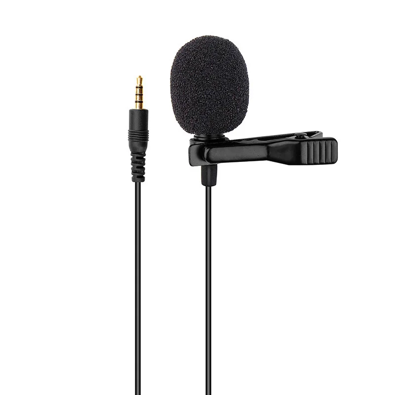 

Clear Sound 3.5mm 4-Pole Mobile Live Streaming Microphone - Auto Noise Reduction, Recording Audio