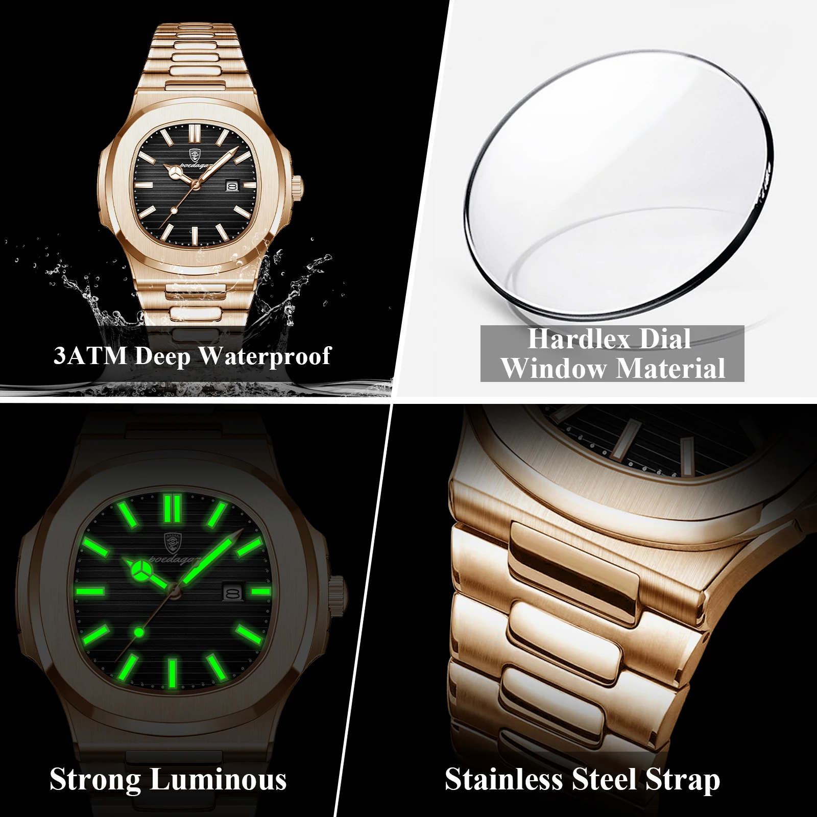 ساعة يد رجالية فاخرة من POEDAG - مراجعة Rg Watches & Jewelry Gmbh وسعره