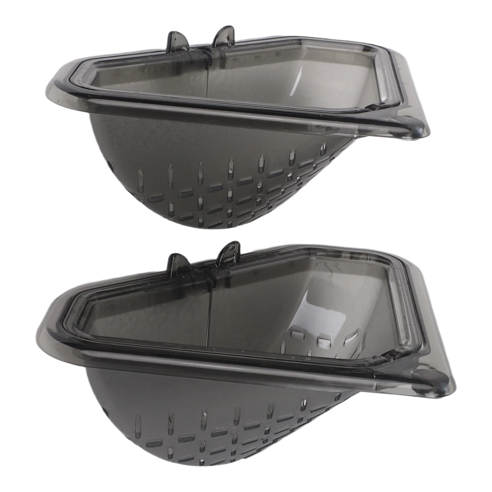 2 Pack Corner Sink Caddy with Strong Suction Cups for Soap Sponge Brushes Easy Twist Lock Installation and Compact Corner Fit