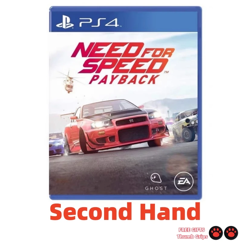 

PS4 Second Hand Game CD Need for Speed：Payback Sony Playstation4 Game Card Ps4 Games Black Need for Speed：Payback