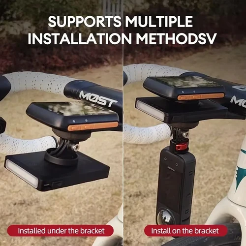 Imagen 2 del producto ThinkRider-luz de bicicleta para Garmin Gopro, faro tipo C con carga Usb, linterna para bicicleta