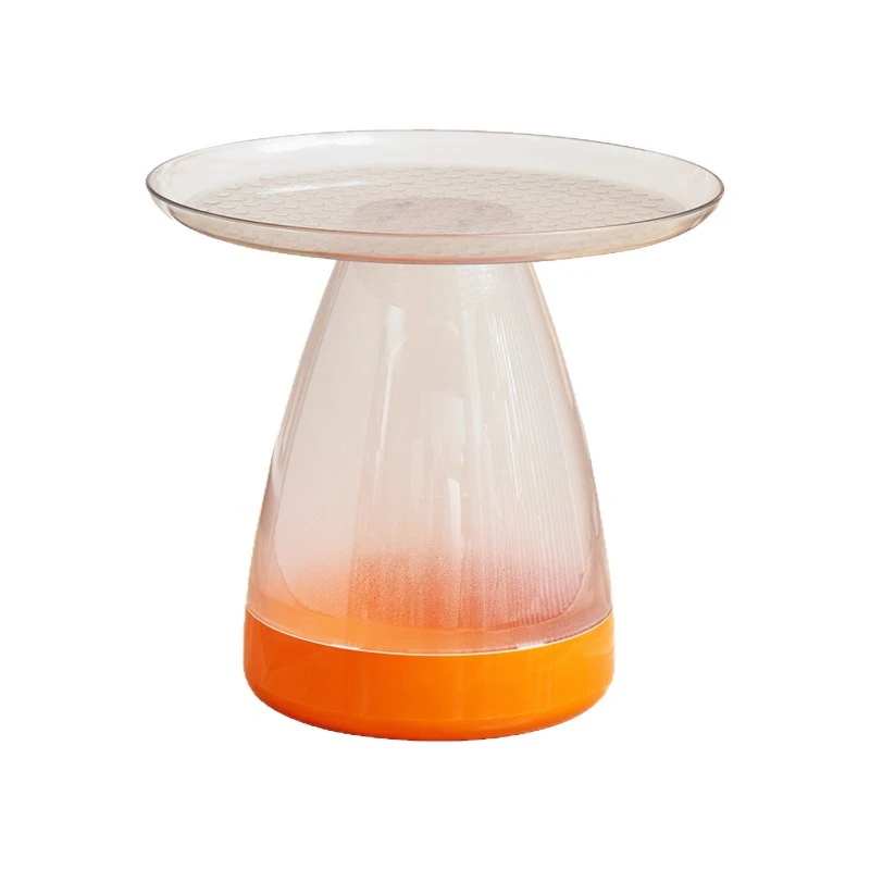 Modern Nordic creative round coffee table household small apartment living room multi-functional side table