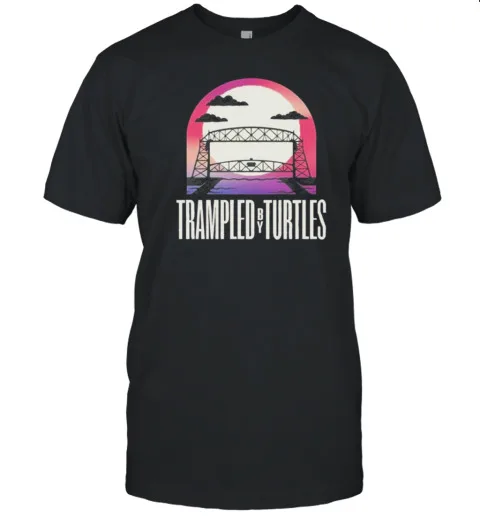 HOT Trampled By Turtles Lift Bridge 2024 T-Shirt Vintage Trending S-5XL