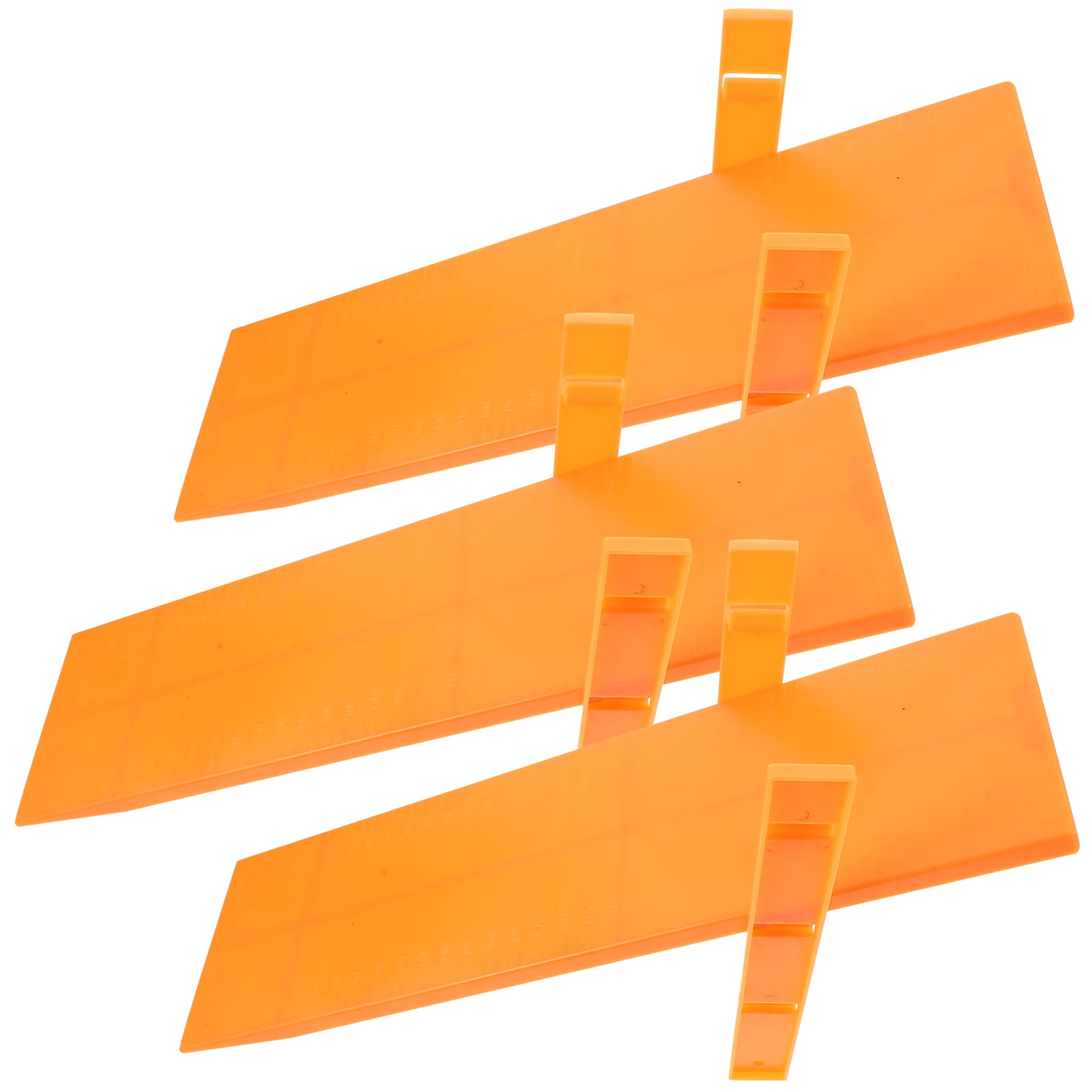 Placas inclinadas de plástico para experimentos de física, equipo de enseñanza de física de Color aleatorio, uso escolar, 3 uds.