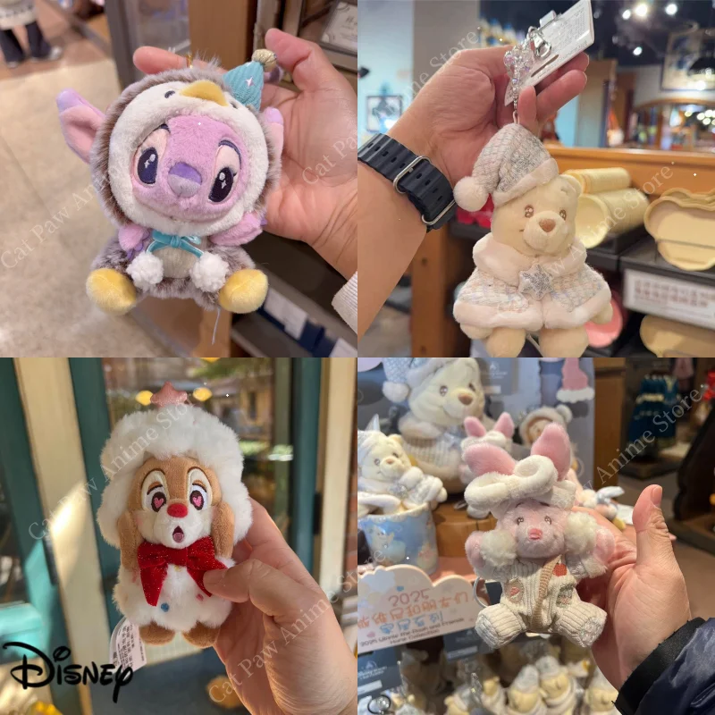 

Disney Christmas Waltz Plush Pendants Collectible Stuffed Toys Featuring Minnie Chichititi And Friends Ideal Movie TV Fans Gifts
