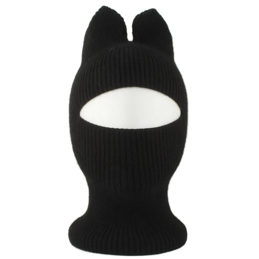 

Детская вязаная шапка для защиты ушей, мягкая шерстяная вязаная шапка крючком, теплая ветрозащитная шапка для защиты шеи, защита от ветра