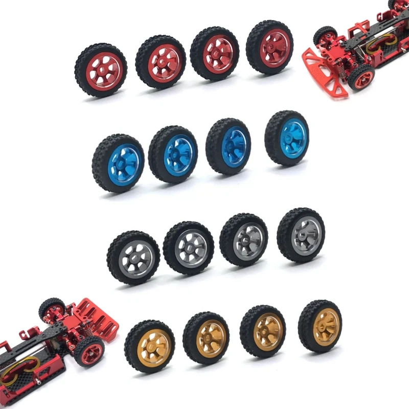 

Metal Racing Drift Wheels Hub Soft Tire Skin For WLtoys 1/28 K969 K979 K989 K999 P929 P939 MINI-Q MINI-Z RC Car Upgrade Parts