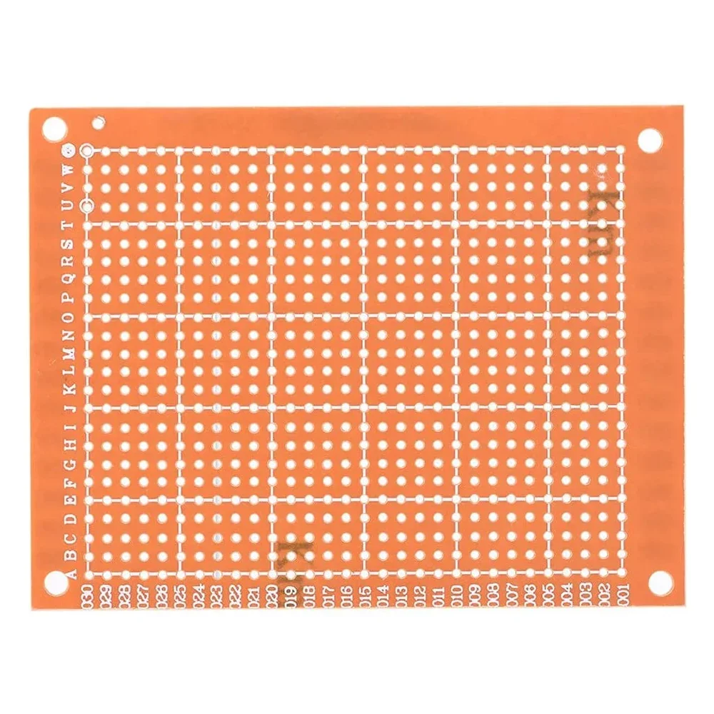 Papan PCB 10 buah DIY kertas prototipe PCB papan sirkuit cetak matriks papan sirkuit umum 7cmX9cm 7*9