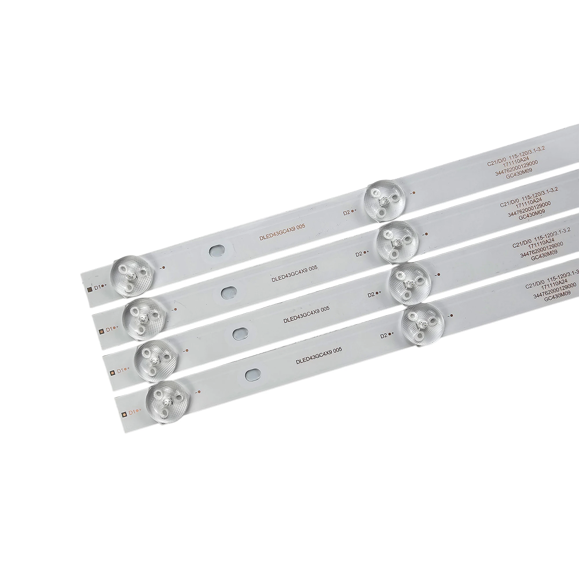 LED BackLight Strip For T4312M T4322S LD43E12M LD43V22S L43S6550BN DHL43-F600 LED43M2000A LED43M5096DK L43F1S LE43E7900