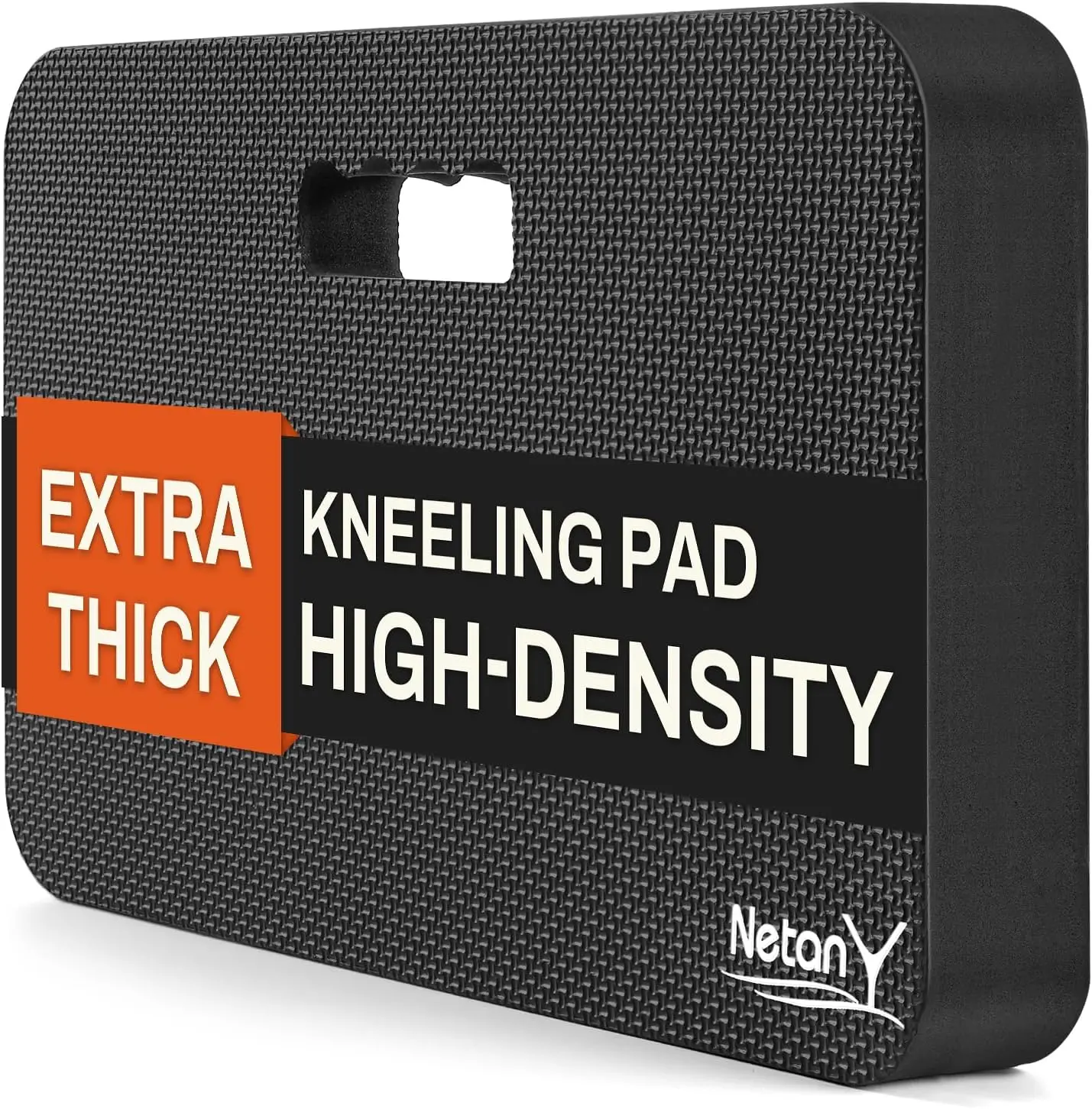 

Extra Thick Kneeling Pad for Gardening, Large Foam Cushion for Baby Bath, Workout & Yoga, Black
