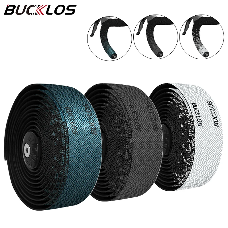 AliExpress BUCKLOS Road Bike Tapes Anti Slip Bicycle Handlebar Wrap Cover Soft Shock Absorbing Gravel Speed Racing Cycling Handle Bar Strap