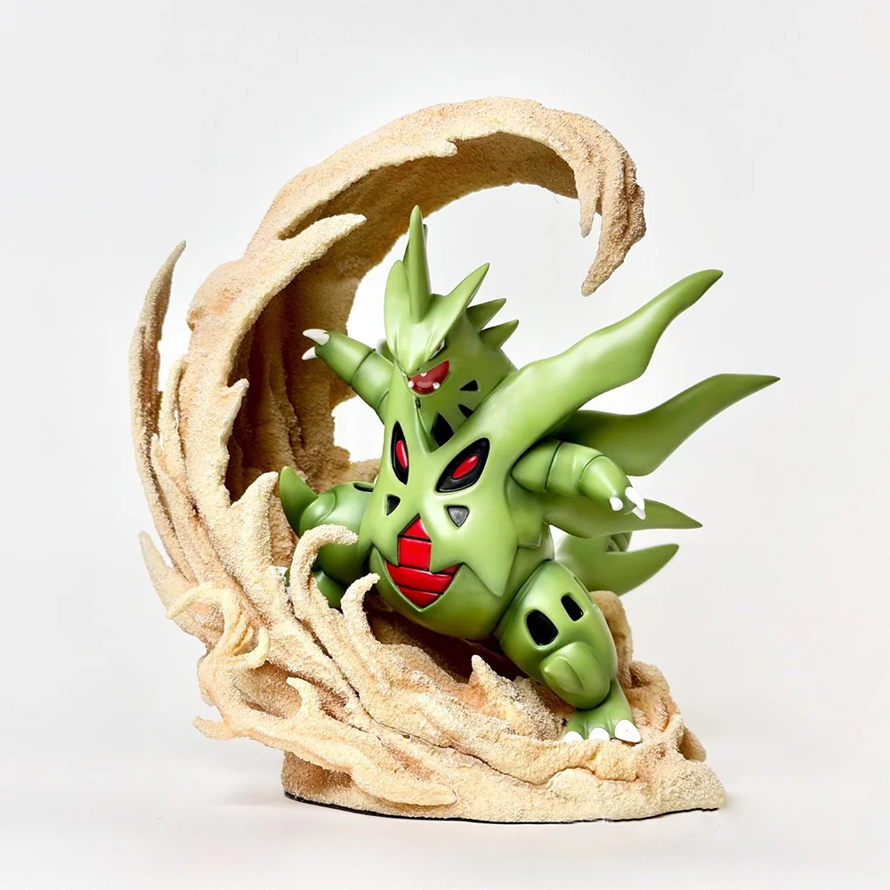 

Anime Pokemon Figure Mega Tyranitar Action Figures #248 Tyranitar Gk Statue Collectible Model Ornaments Toy Adult Kids Toy Gifts