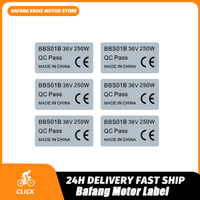 Bafang Motor Label 6PCS Sticker For BAFANG Mid Drive Motor Accessories 36V 250W 350W 500W 48V 750W 52V 1000W BBS01 BBS02 BBSHD