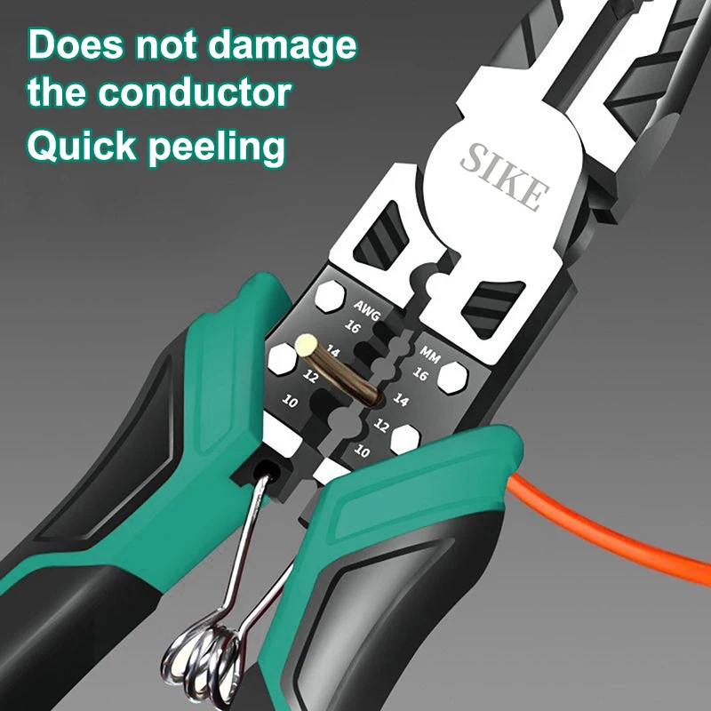 

Multifunctional Universal Wire Cutter Needle Nose Plier Heavy Duty Stripping Pliers Electrician Wire Pliers Hardware Tools
