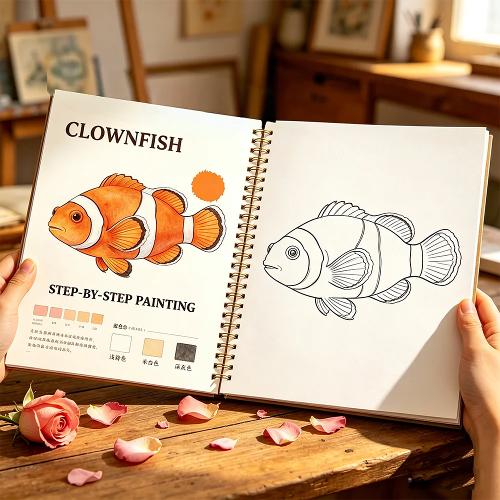 Watercolor Painting & Coloring - Fish Aquarium Guide recension och pris