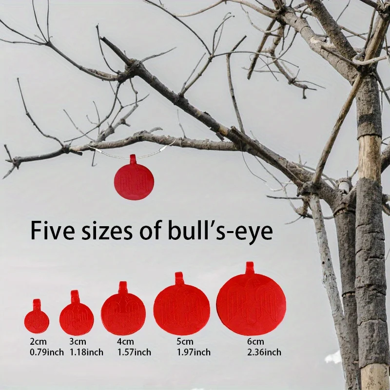 مجموعة واحدة من مسابقة عين الثور المقلاع للتصوير على عين الثور المطاطية لممارسة الرماية في الأماكن المغلقة والخارجية