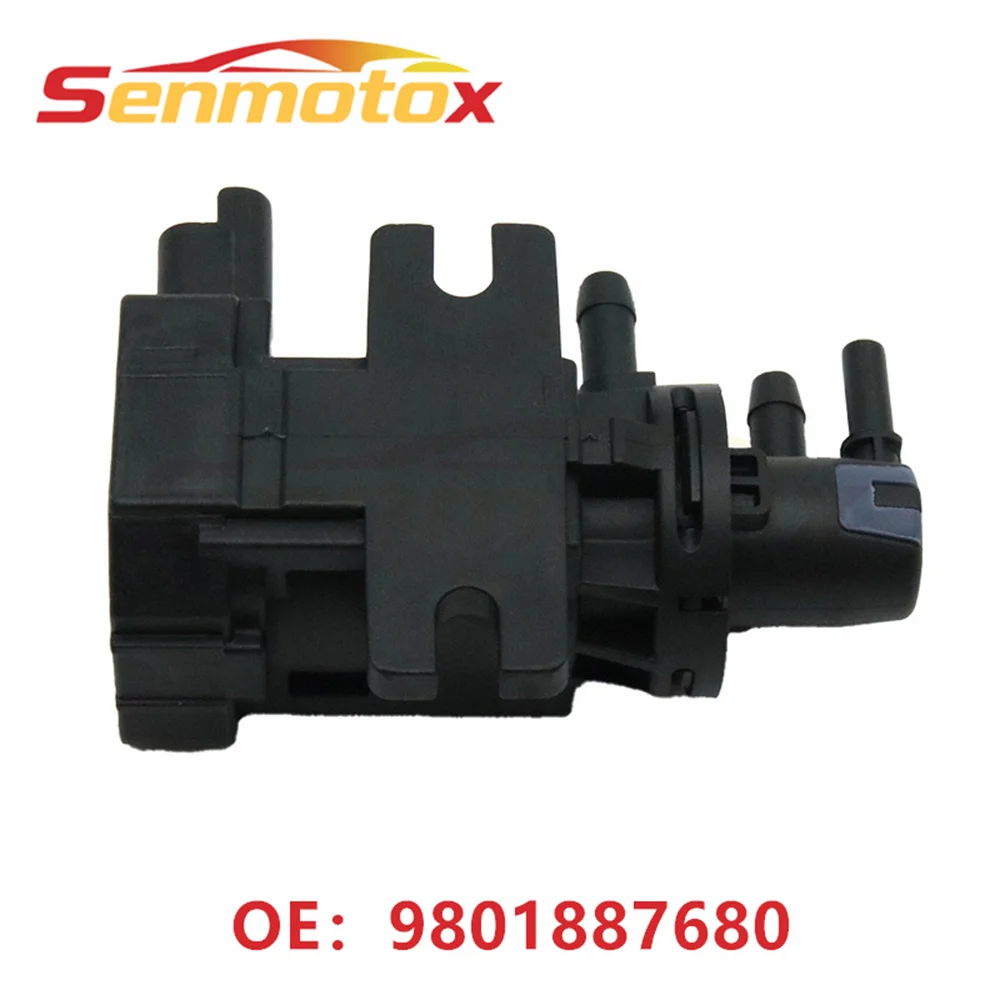 

9801887680 9674084680 1618QQ Автомобильный электромагнитный клапан давления турбонаддува 9665886280 9674091680 для Citroen Ford для Peugeot 1,6 2,0