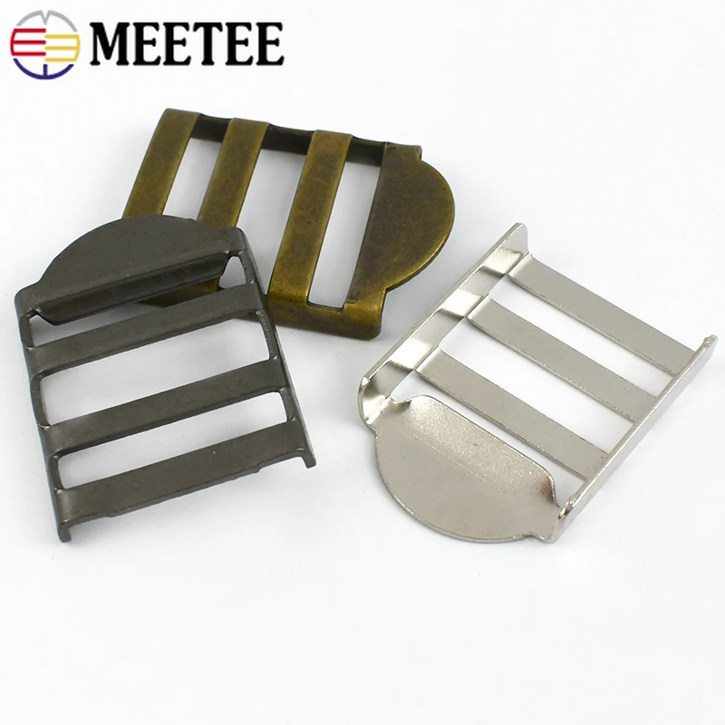 4-20Pc 25mm Metal Ring Buckles for Bag Strap Webbing Tri-Glide Slider Buckle Dog Collar Belt Clasp Hook DIY Hardware Accessories
