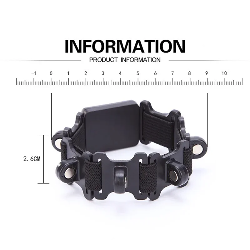 1pc Barber Magnetic Bracelet Magnet Adsorption Hairpin Hair Clips Wrist Strap for Makeup Multifunctional Salon Accessories