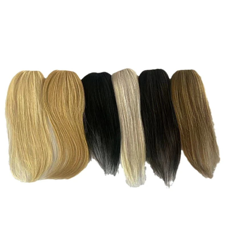 

Wig bangs Air bangs 8 inch 8g Hand hook bangs Cover white hair Simulation scalp