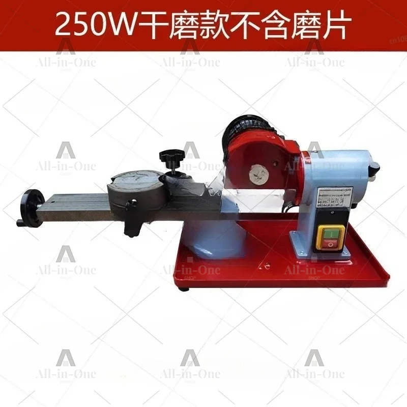 220V saw gear grinding machine, 370W circular saw blade sharpener with dry and wet polishing functions