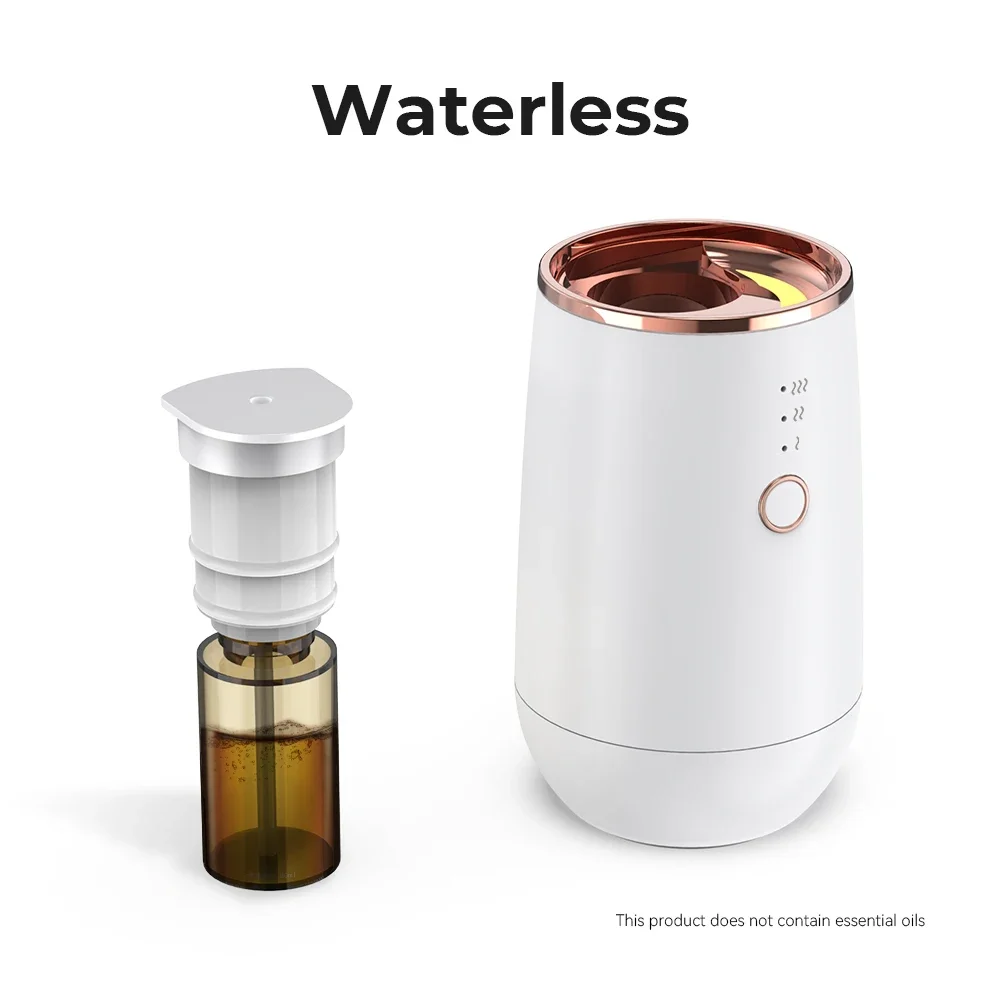 Mini Car Waterless Cute Oil Diffuser Nebulizing Essential for Aromatherapy with Higher Atomizing Efficienc Air Freshener Home